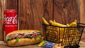 Broodje carpaccio menu