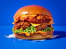 Kimchi Chicken Cheese Bun - Soy Garlic