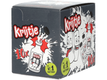 Opkickertje krijtje 10-pack