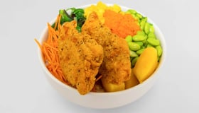 Pokebowl crunchy chicken