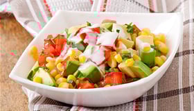 Kleine gemengde salade