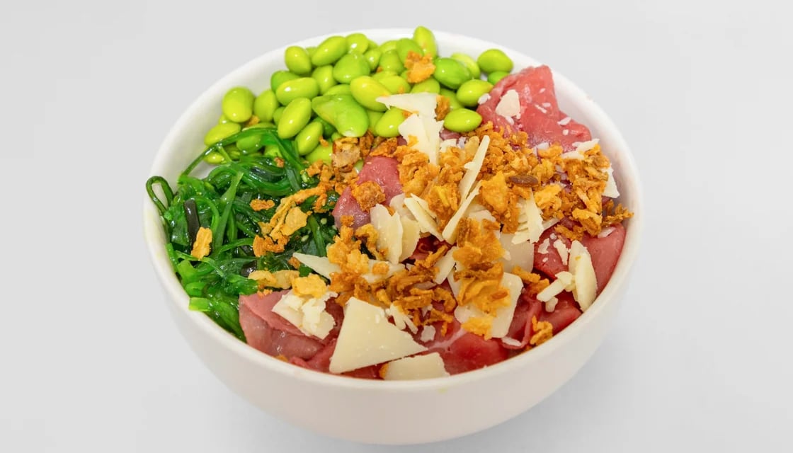 Pokebowl carpaccio