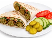 Falafel maaltijd