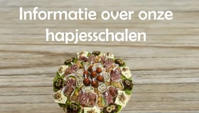 Informatie over de hapjesschalen