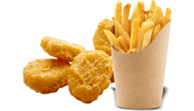 Kipnuggets met friet