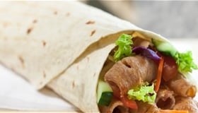 Kipdöner wrap