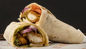 Cheesechicken wrap