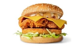 Texas Tornado burger