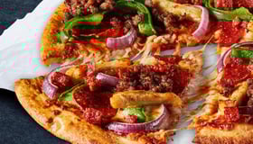 BBQ Mixed Grill Pizza