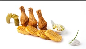 Drumsticks menu (9 stuks) دبوس وجبة