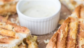 Tosti shoarma (Turks broodje)