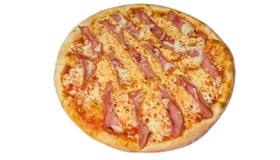 Pizza prosciutto klein