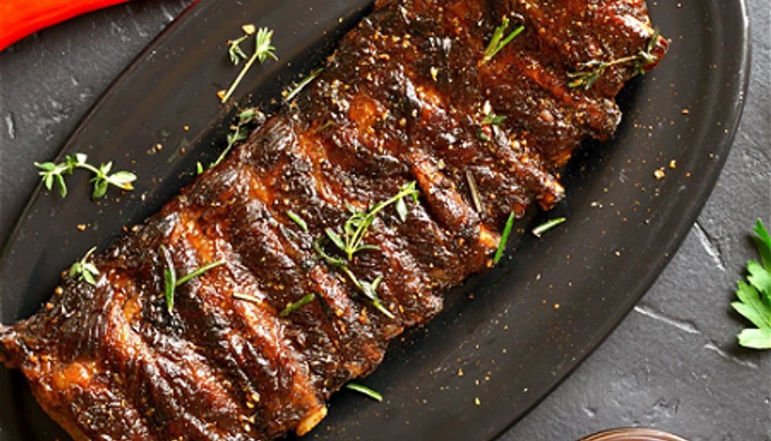 Spareribs menu: 1 rib