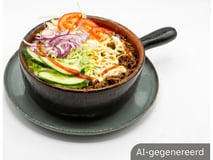 Kapsalon menu shoarma