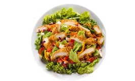 Fried chicken salade