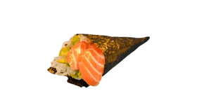 Salmon temaki