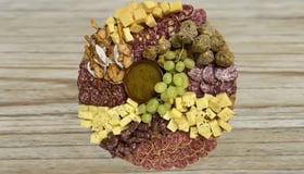 Luxe kaas-worst-kipje-gehaktballetje