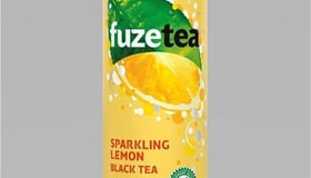 Fuze tea sparkling lemon blik