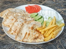 Chef toska kip pittig