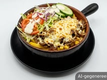 Kapsalon menu kebab