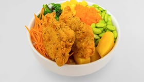 Pokebowl spicy chicken