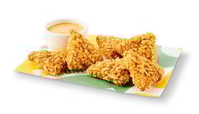 9 chicken triangles