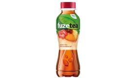 Fuze tea black tea peach hibiscus flesje (40cl)