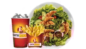 Grilled chicken salade menu