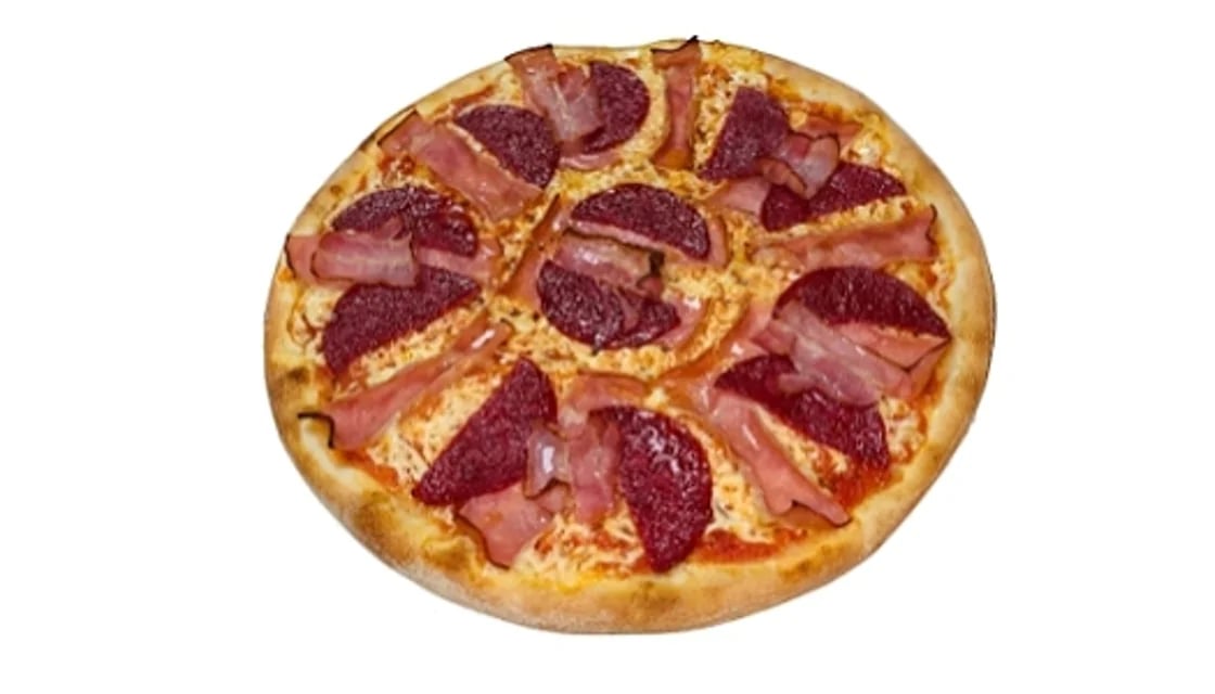 Pizza carbonara