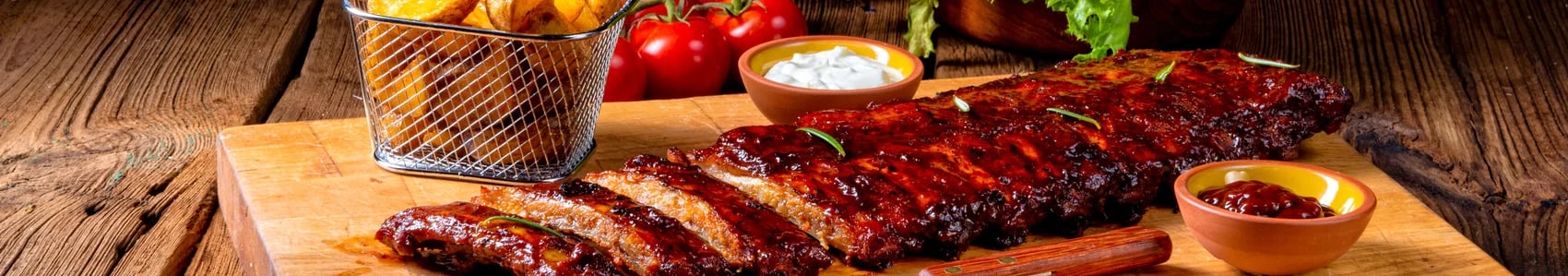 Spareribs menu