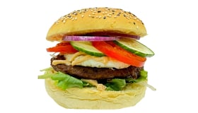 Broodje hamburger de luxe