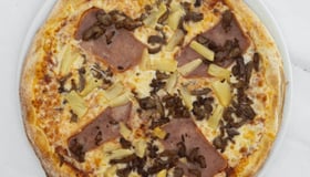 Pizza shoarma Hawaï