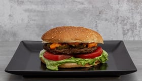 Captain America burger