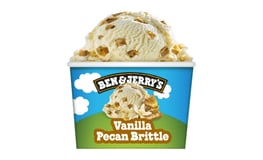 Ben & Jerry's Vanilla Pecan Brittle 100ml