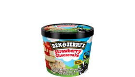 Ben & Jerry strawberry cheesecake