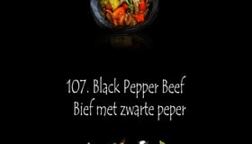 Black pepper beef