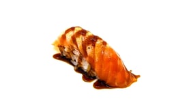 14. Flamed Sake Nigiri