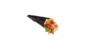 Spicy zalm handroll