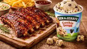 Spareribs menu, 1 pers. combi meal