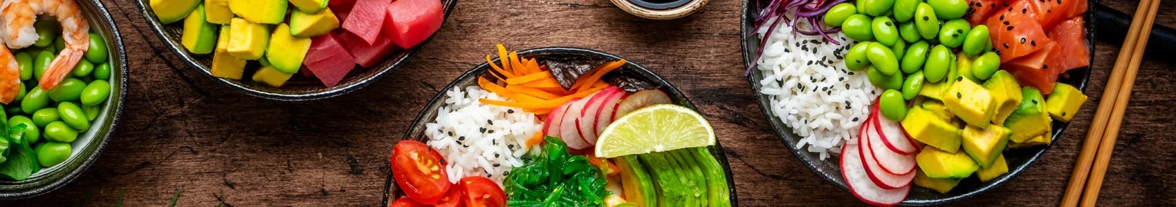 Pokebowl zelf samenstellen