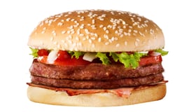 Dubbele baconburger