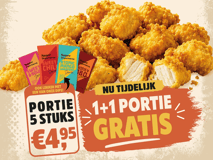 Crunchy chicken bites