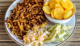 107S. Shoarma schotel