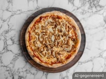 Pizza souvlaki