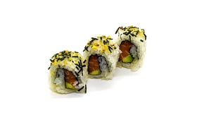 38. Salmon Furikake maki 4 stuks