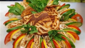Sliced Chickenmenu XL صحن شاورما عربي دبل