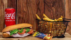 Broodje ham menu