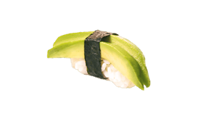 Flamed avocado