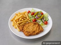 Schotel schnitzel naturel