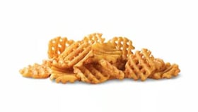 Waffle fries medium